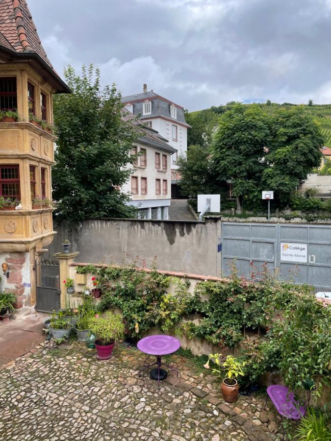 L'Oriel Des Menetriers De Ribeauville Exterior foto